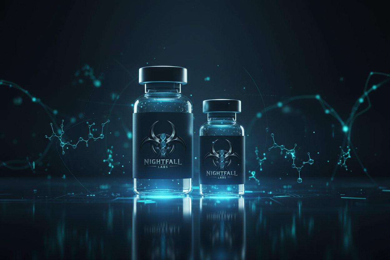 Nightfall Labs Peptide Vials Hero Banner
