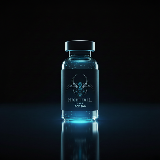 Nightfall Labs Vial - AOD 9604 No Reflection Text